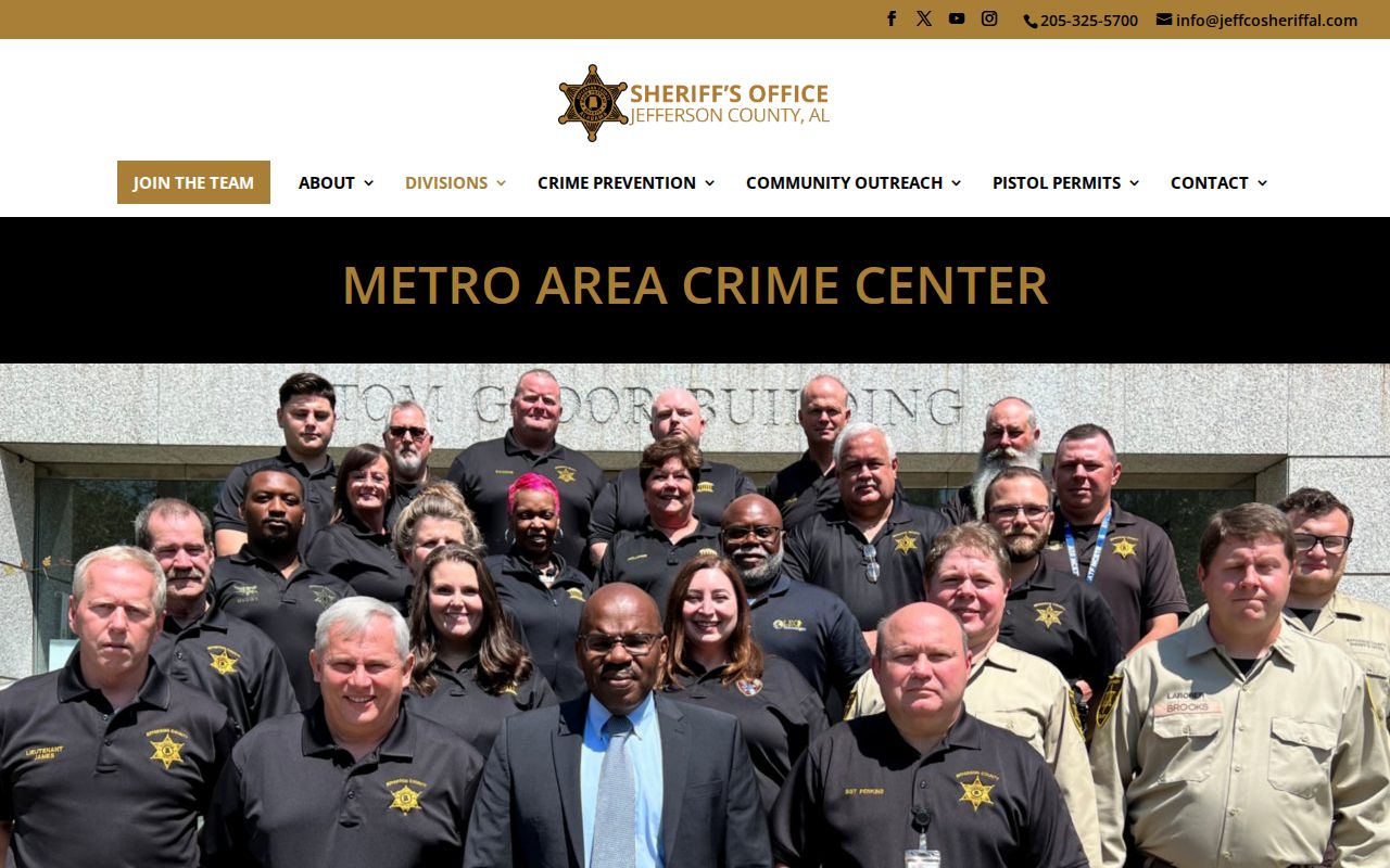Jefferson County arrest history Central Records at the Metro Area Crime Center